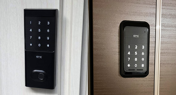 ピッキング不可能な電子錠の取り付け