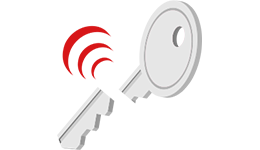 折れた鍵のイラスト